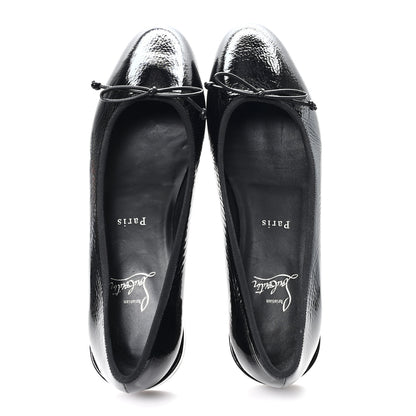 Christian Louboutin Patent Sweetie Jane Ballerina Flats 40.5 Black 2 of 9
