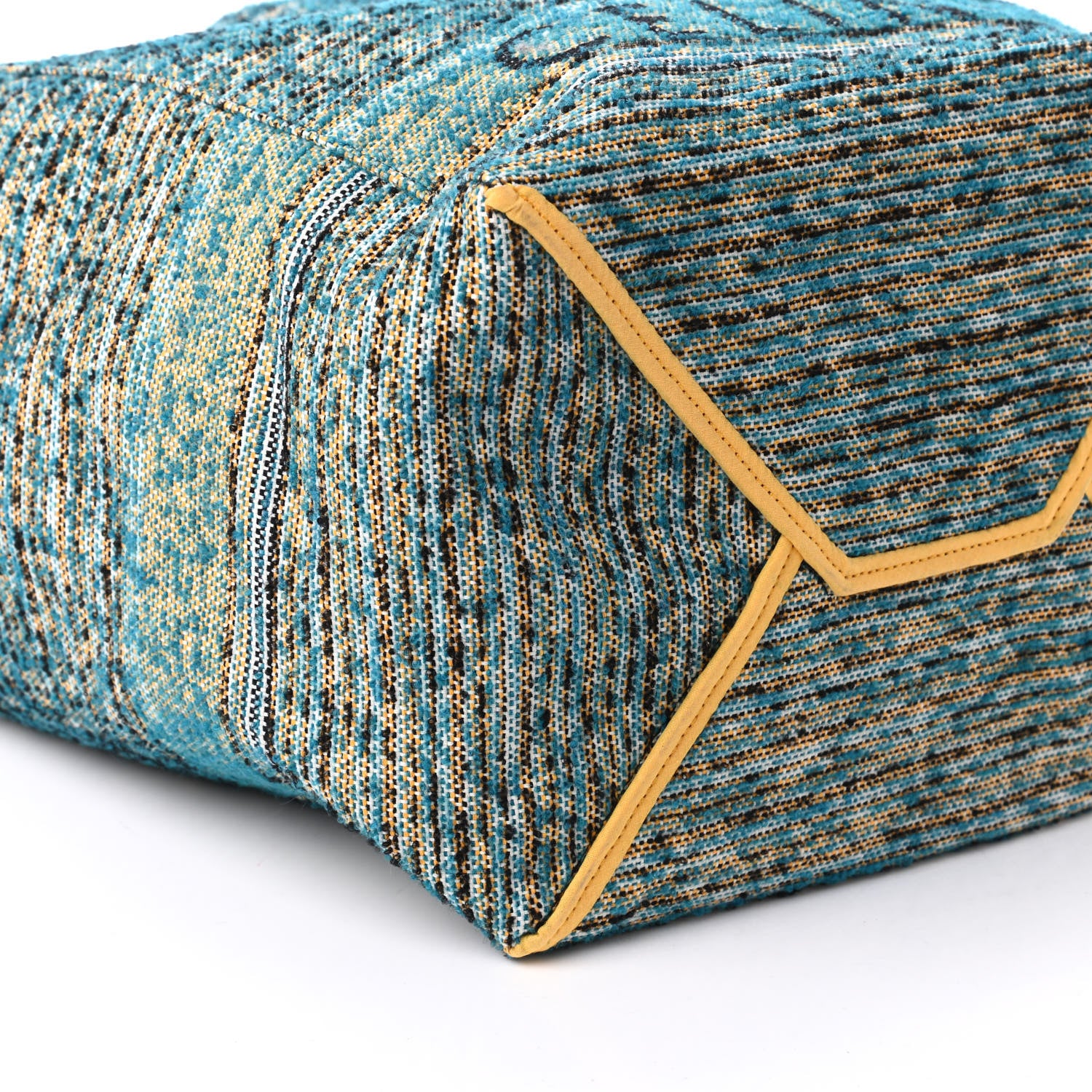 Celine Tweed Phantom Cabas Tote Blue 6 of 9