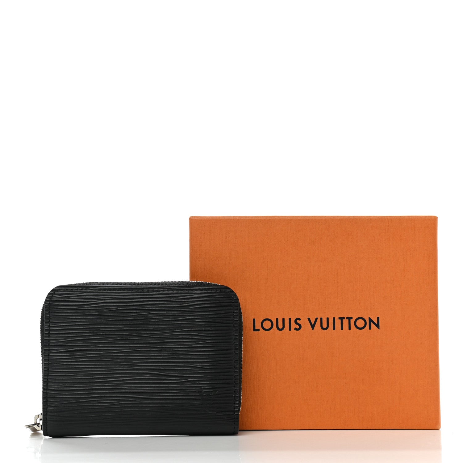 Louis Vuitton Epi Zippy Coin Purse Black 7 of 7