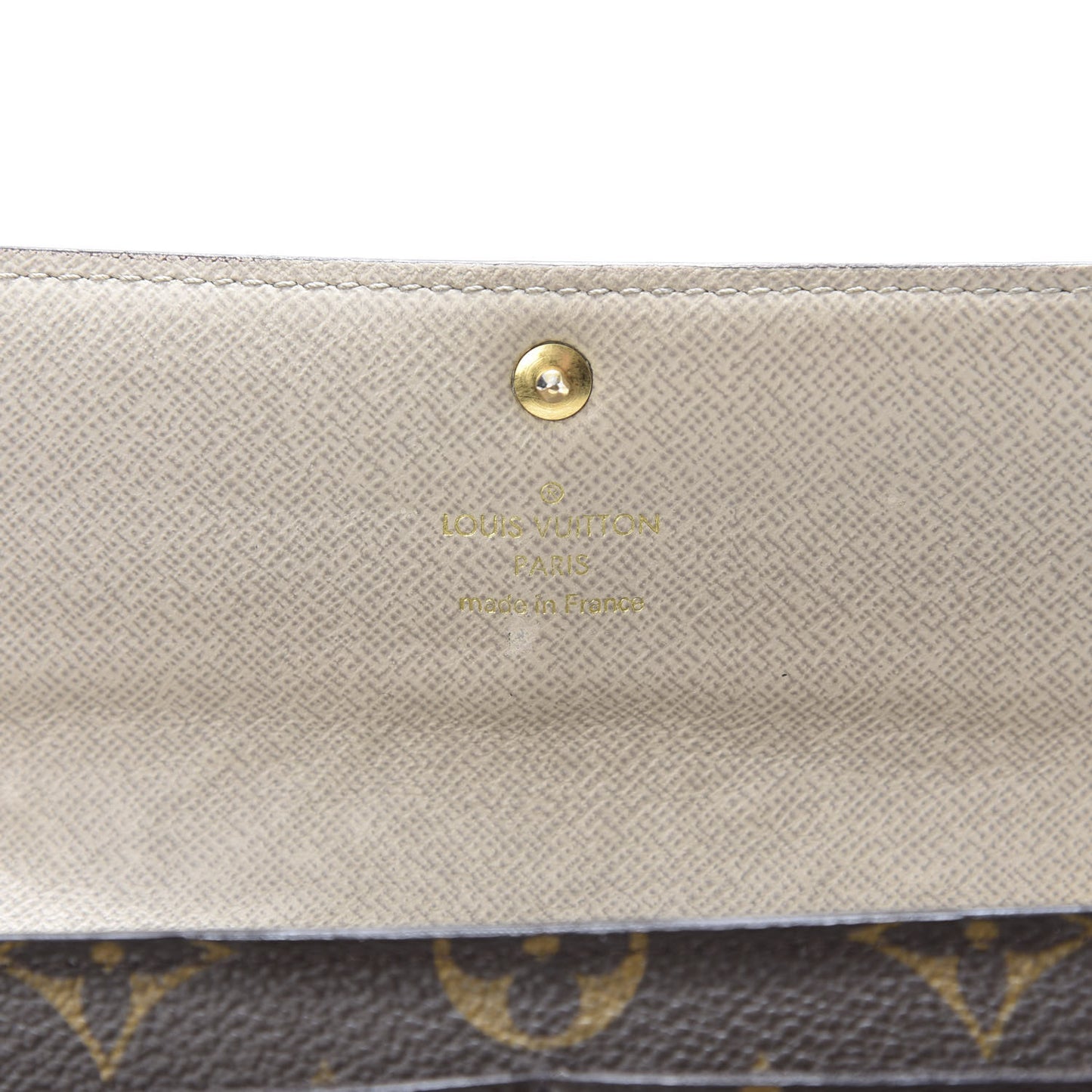 Monogram Dentelle Sarah Wallet Silver