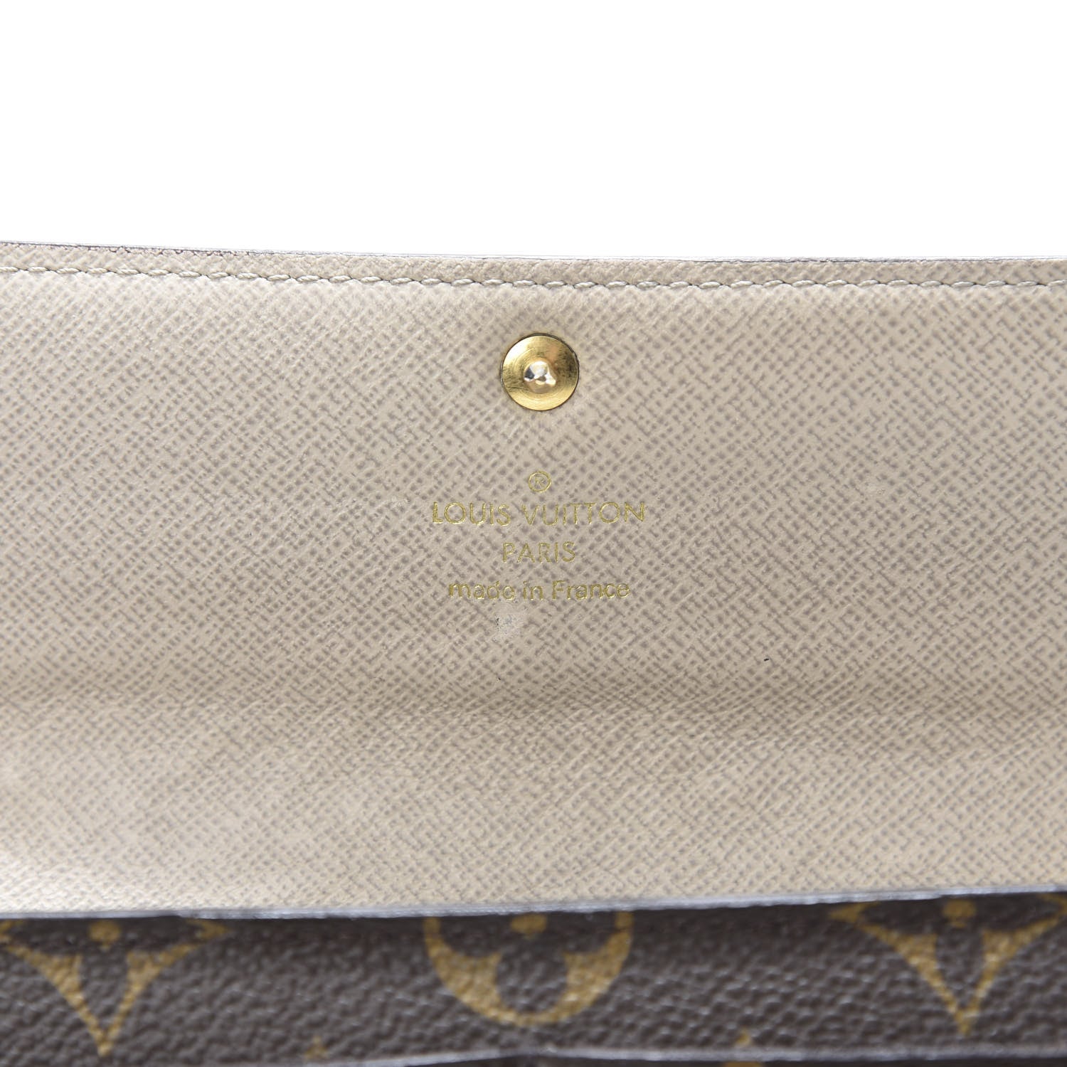 Louis Vuitton Monogram Dentelle Sarah Wallet Silver 6 of 12