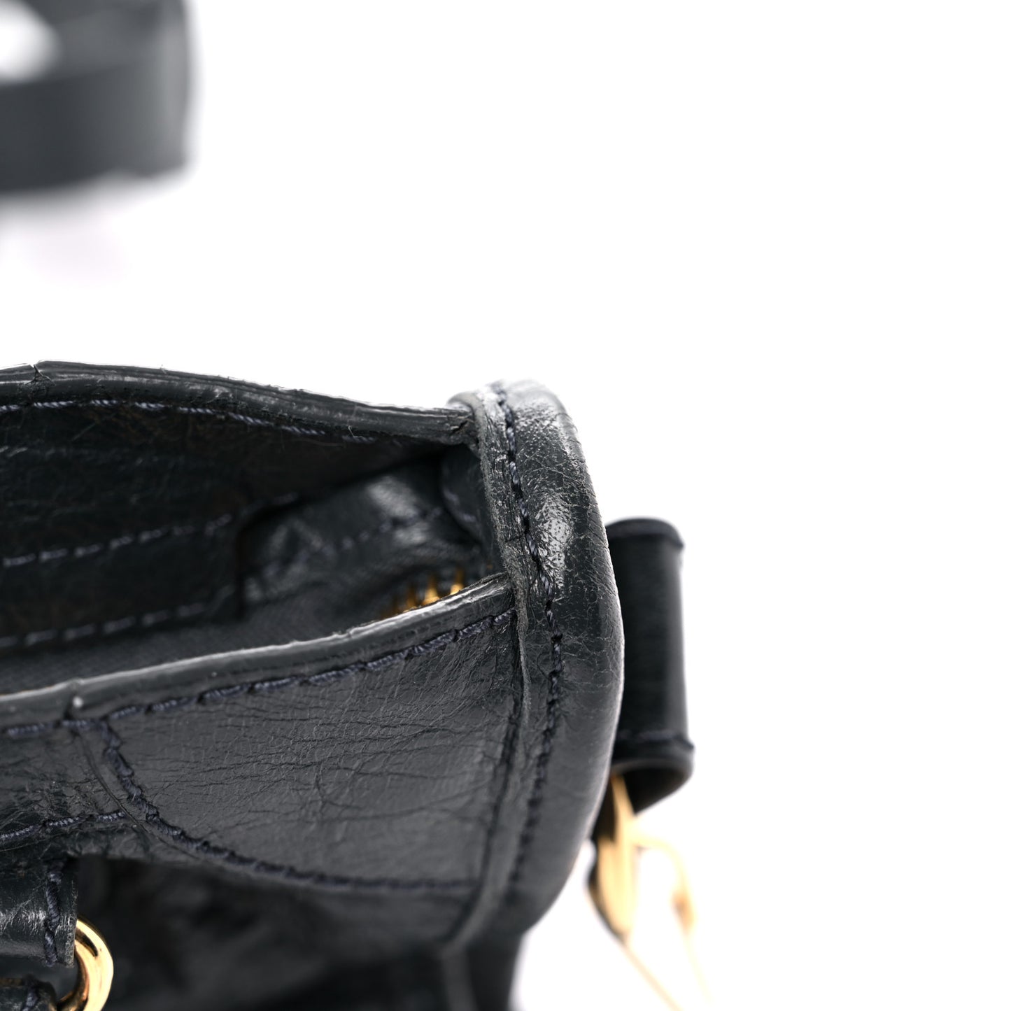 Agneau Giant 12 Gold Hardware Mini City Anthracite