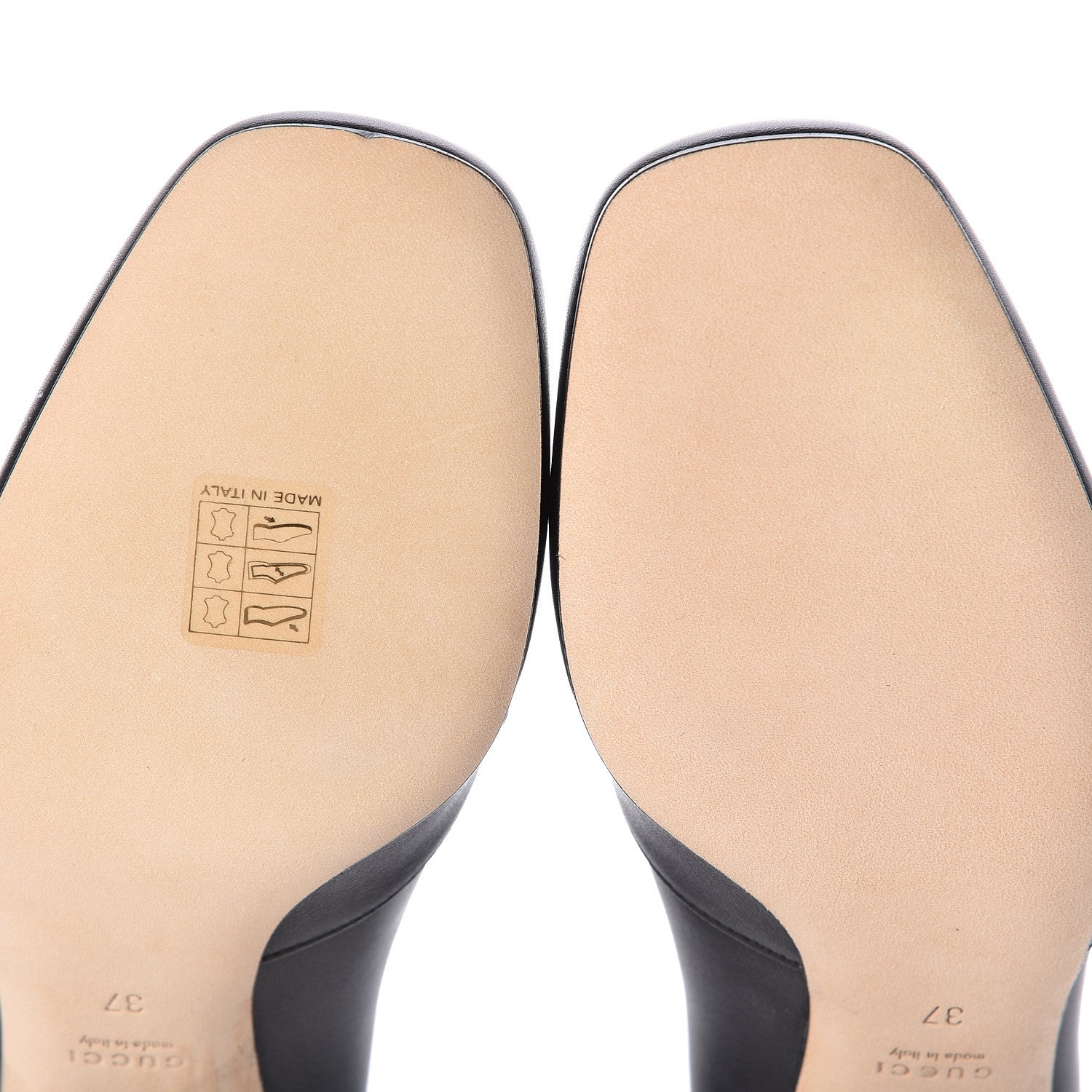 Gucci Calfskin Horsebit Loafer 37 Black 9 of 9
