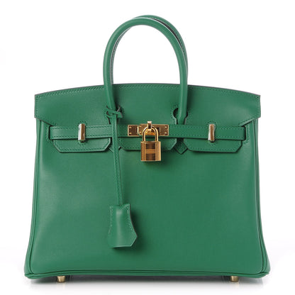 Hermes Swift Birkin 25 Vert Vertigo 1 of 30
