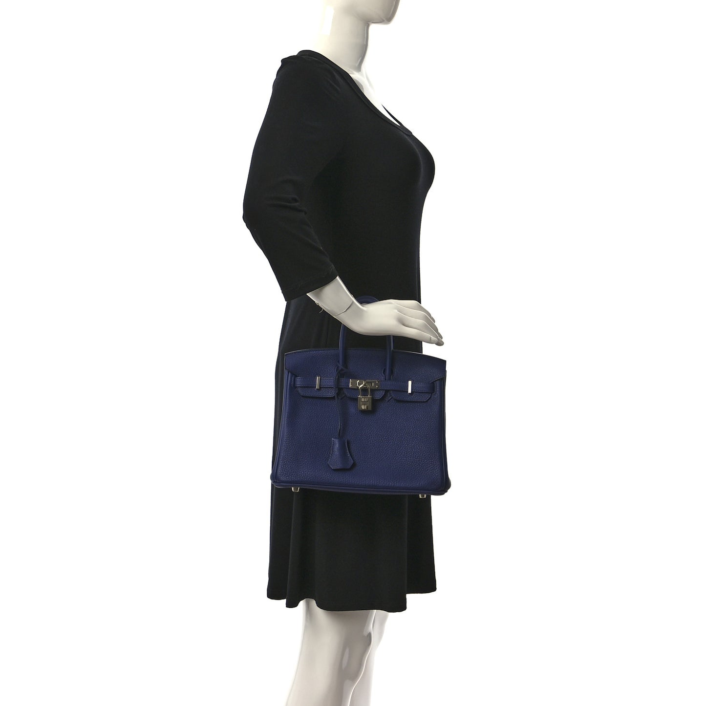 Togo Birkin 25 Bleu Encre