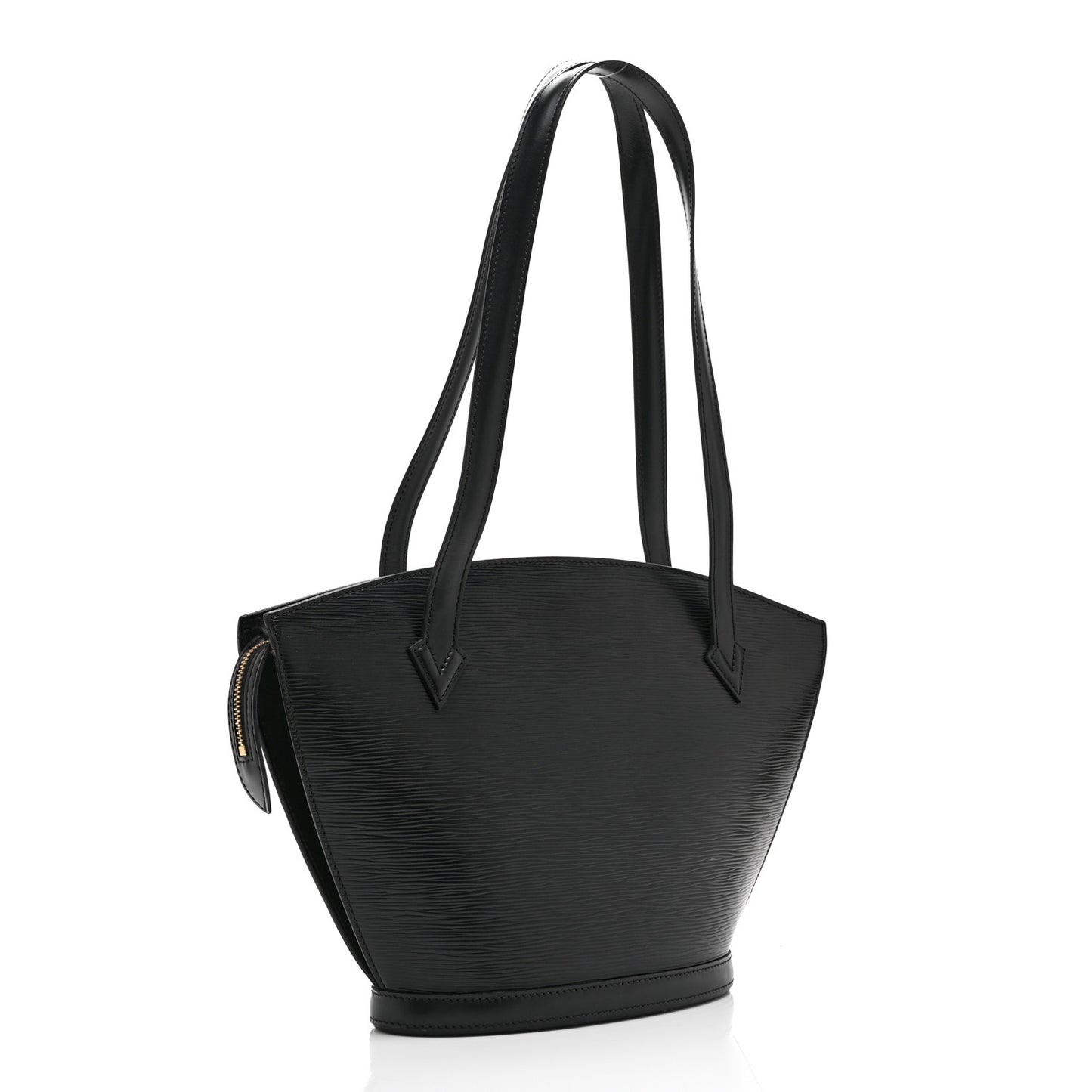 Epi Saint Jacques PM Long Straps Black