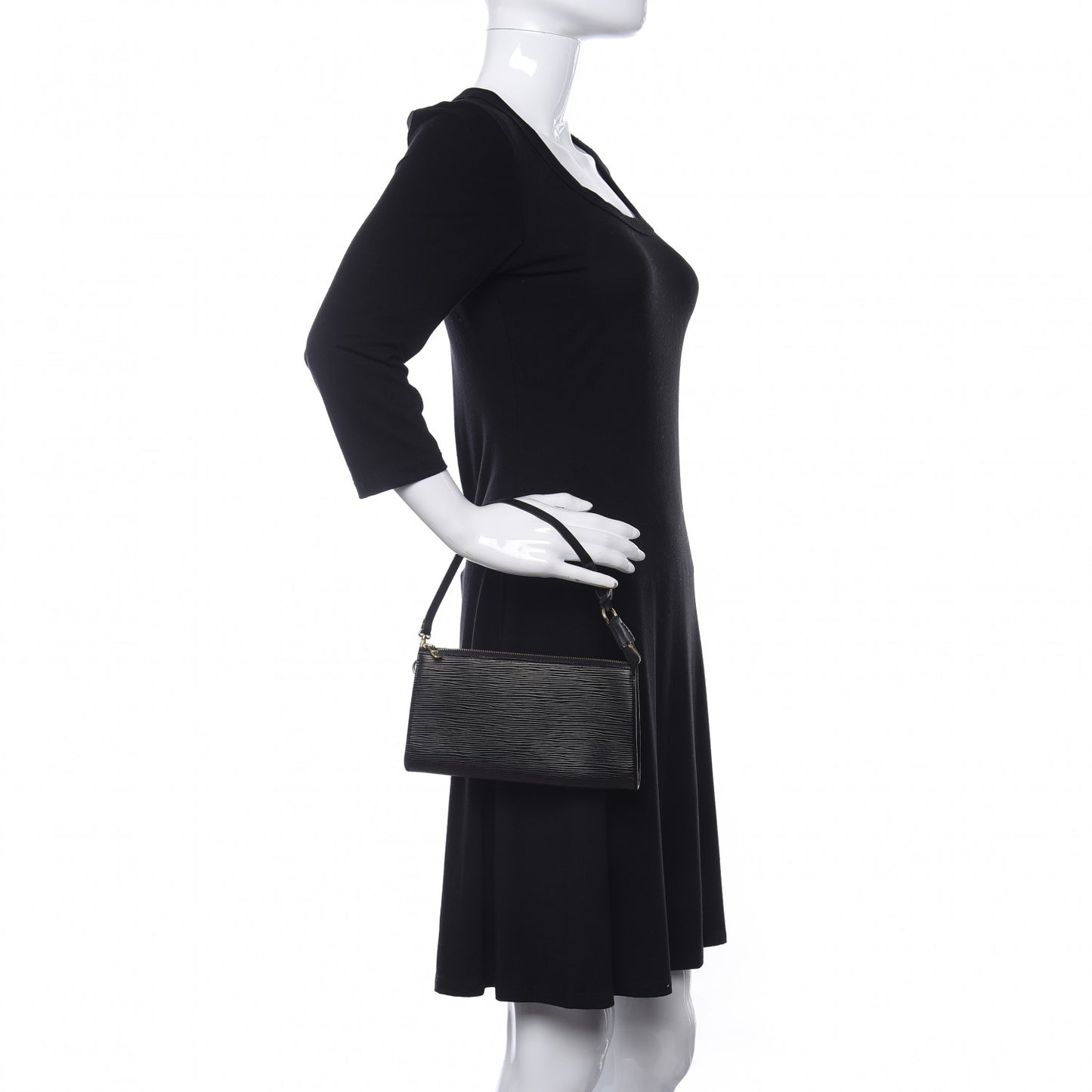 Epi Pochette Accessories 21 Black