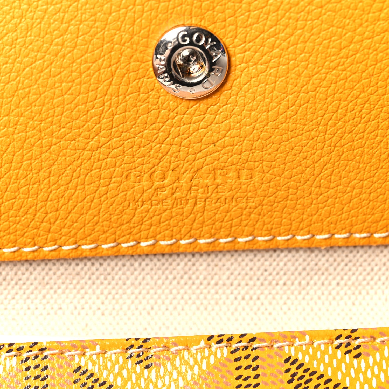 Goyard Goyardine Saint Louis PM Yellow 7 of 10
