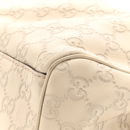 Gucci Guccissima Medium Sukey Tote Mystic White 11 of 15