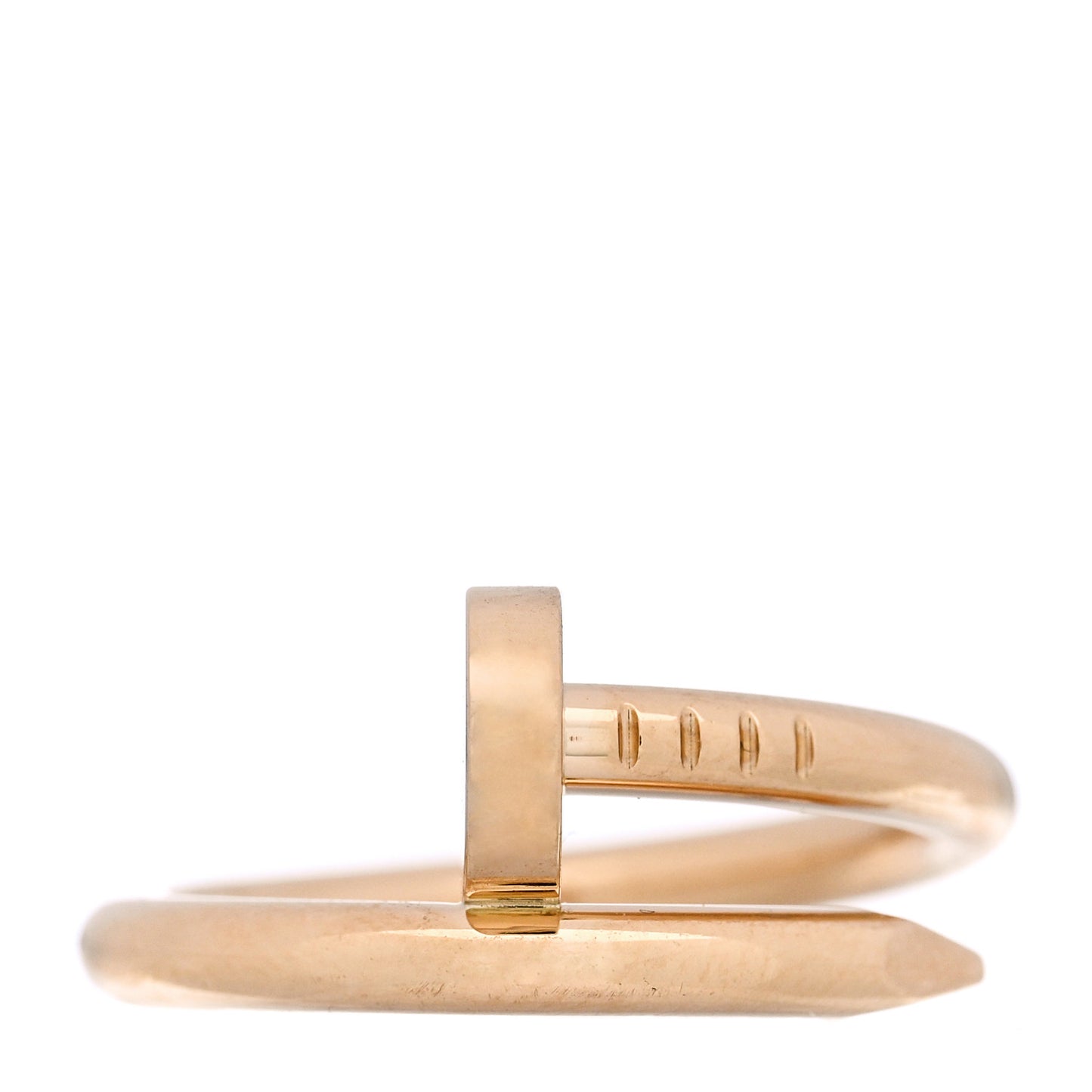 18K Yellow Gold Juste Un Clou Ring 54 6.75