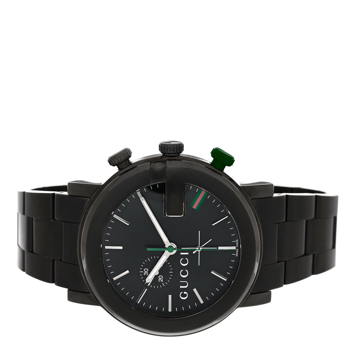 PVD Stainless Steel 44mm 101M G-Chrono Quartz Watch Black