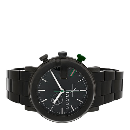 Gucci PVD Stainless Steel 44mm 101M G-Chrono Quartz Watch Black 2 of 5
