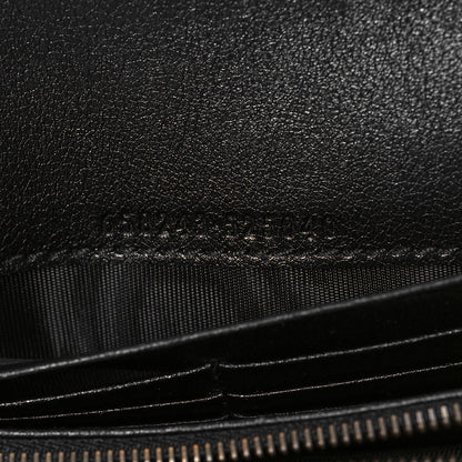 Gucci Wonka Grain Calfskin Diana Chain Wallet Black 7 of 10
