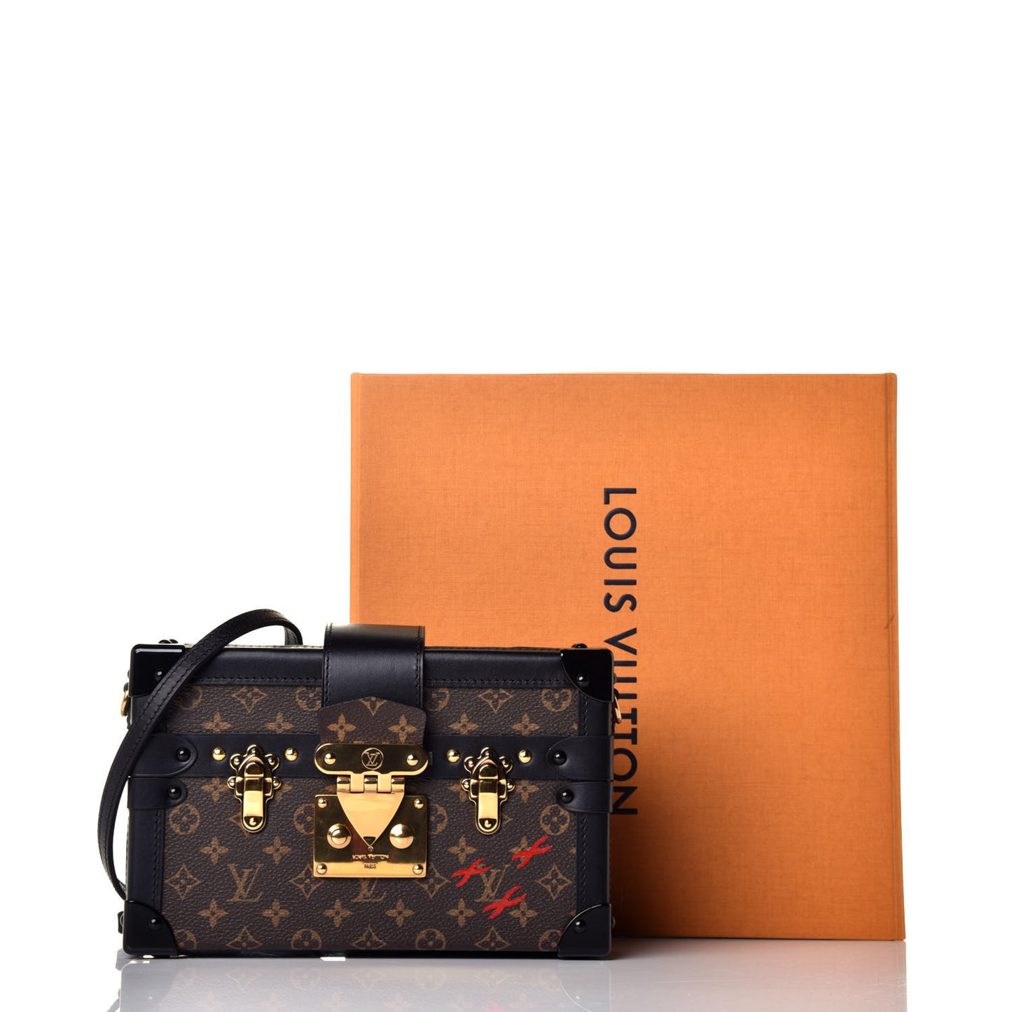 Monogram Petite Malle Black