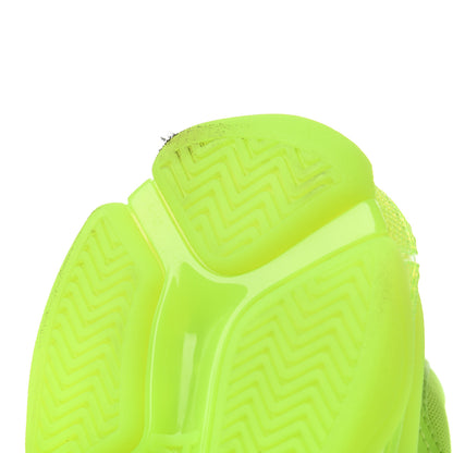 Balenciaga Fabric Mesh Clear Sole Womens Triple S Sneakers 37 Fluo Yellow 11 of 16
