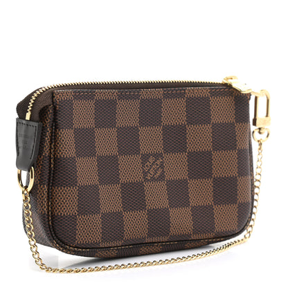 Louis Vuitton Damier Ebene Mini Pochette Accessories 3 of 7