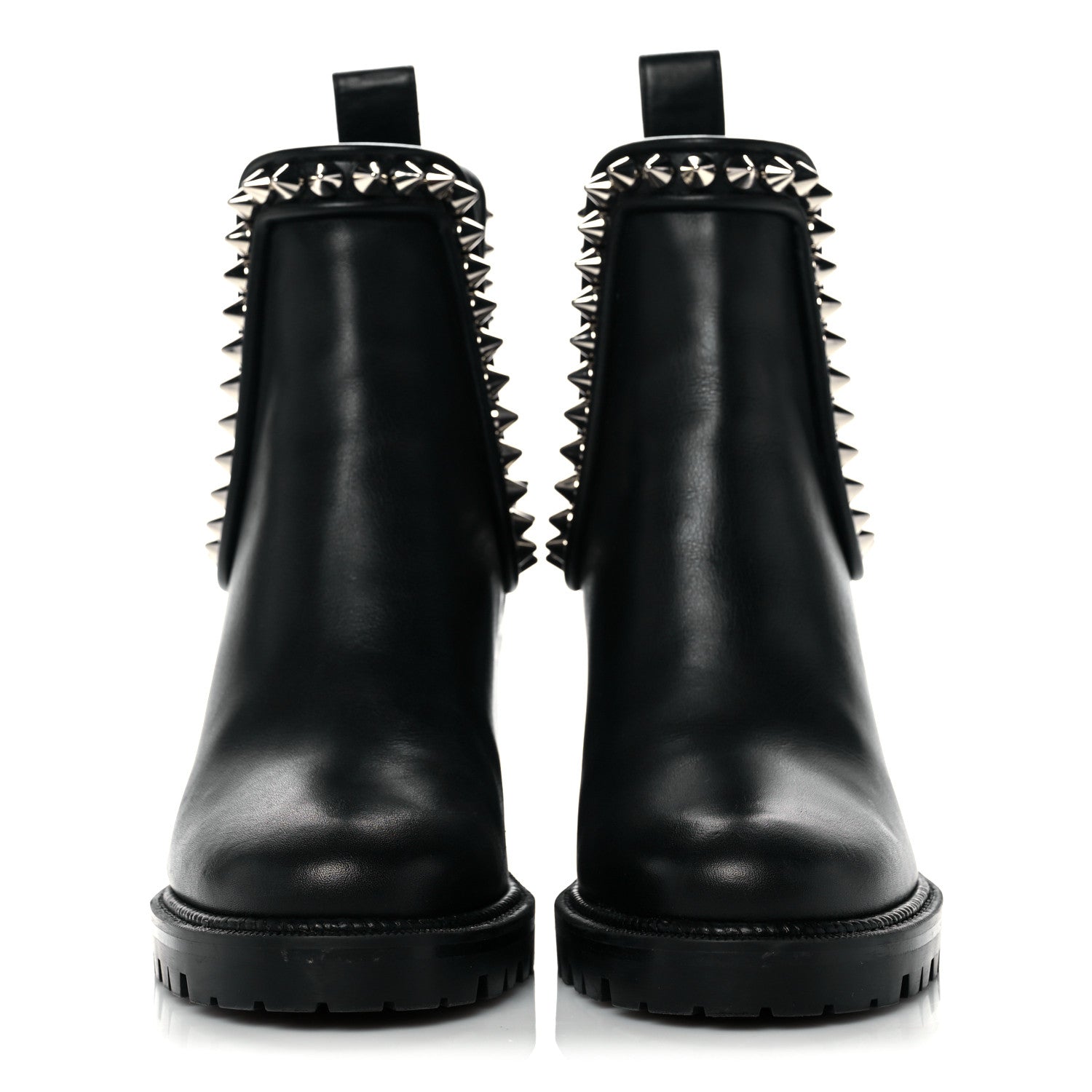 Christian Louboutin Nappa Spiked Capahutta 70 Chelsea Boots 36 Black 2 of 11