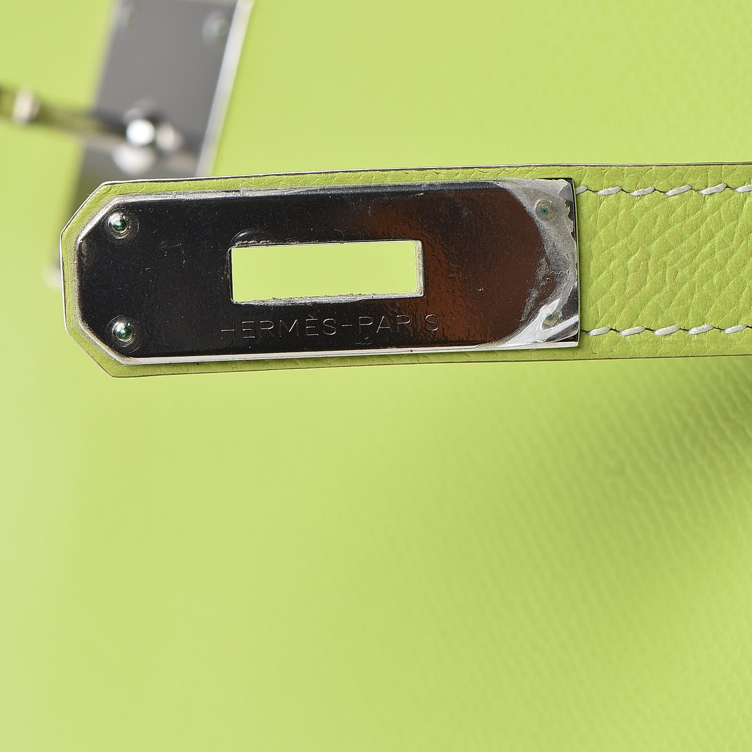 Hermes Epsom Candy Kelly Retourne 32 Kiwi Lichen 28 of 39