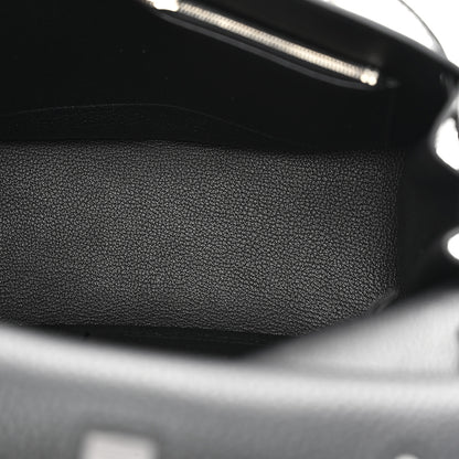 Hermes Taurillon Clemence Jypsiere 28 Black 4 of 9
