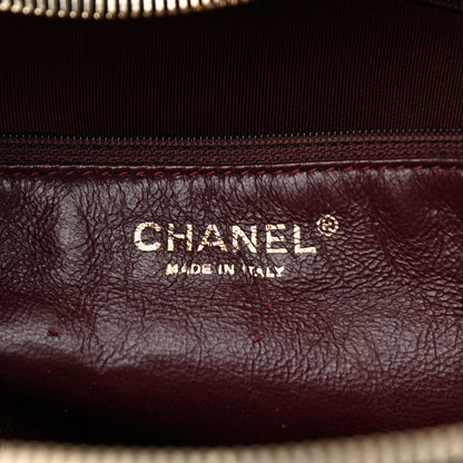 Chanel Aged Calfskin Quilted Large Reissue Camera Case Black 6 of 10