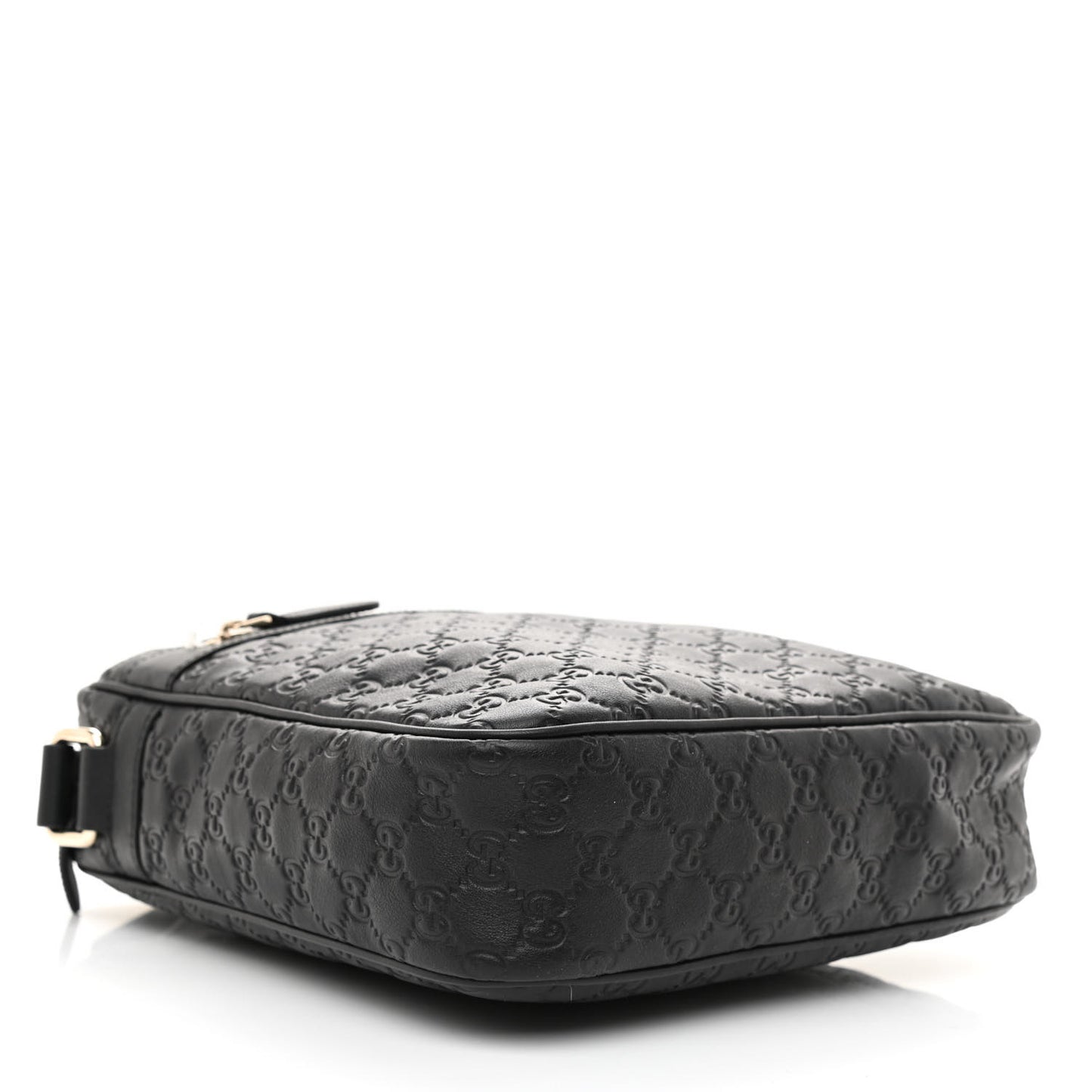 Guccissima Medium Messenger Black