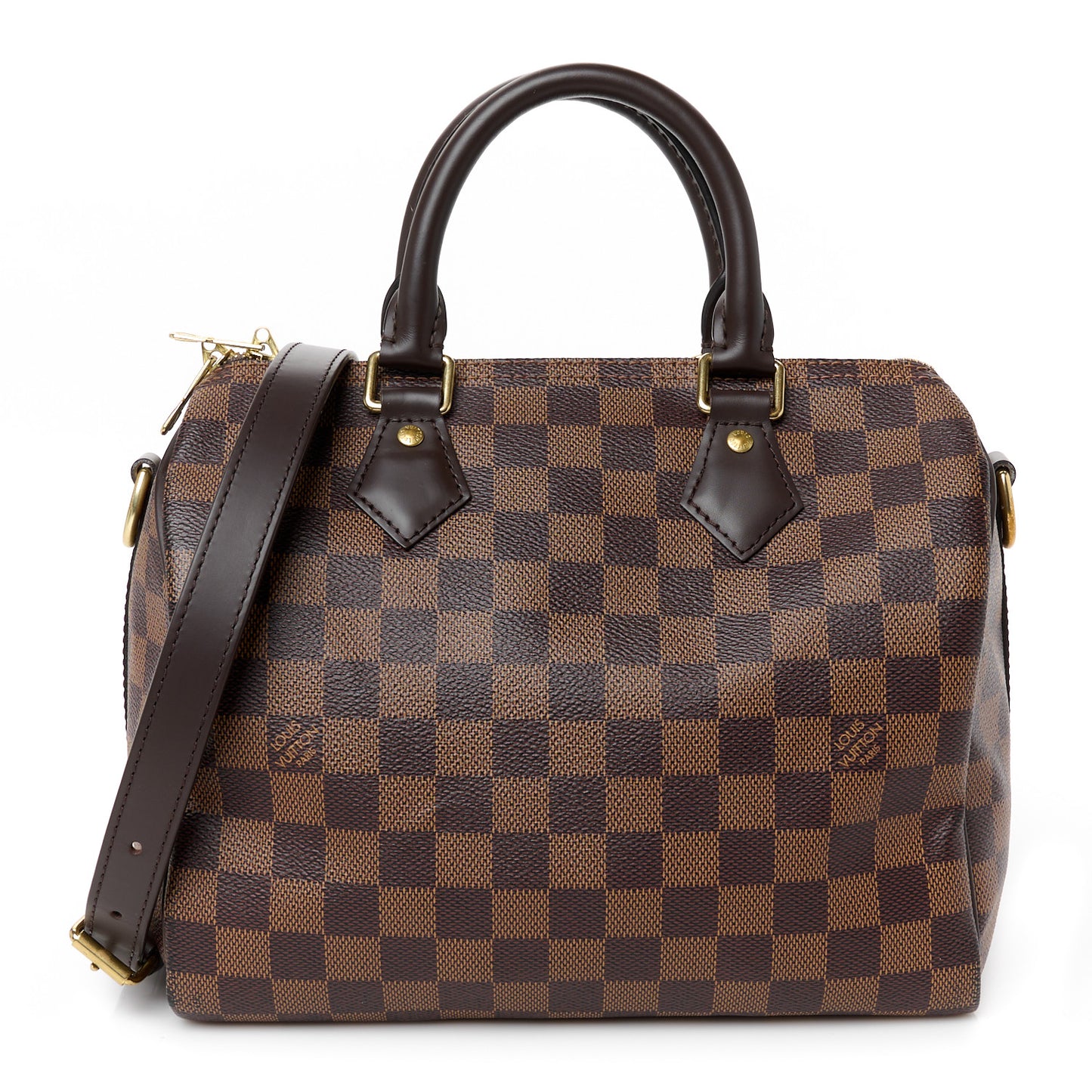 Damier Ebene Speedy Bandouliere 25