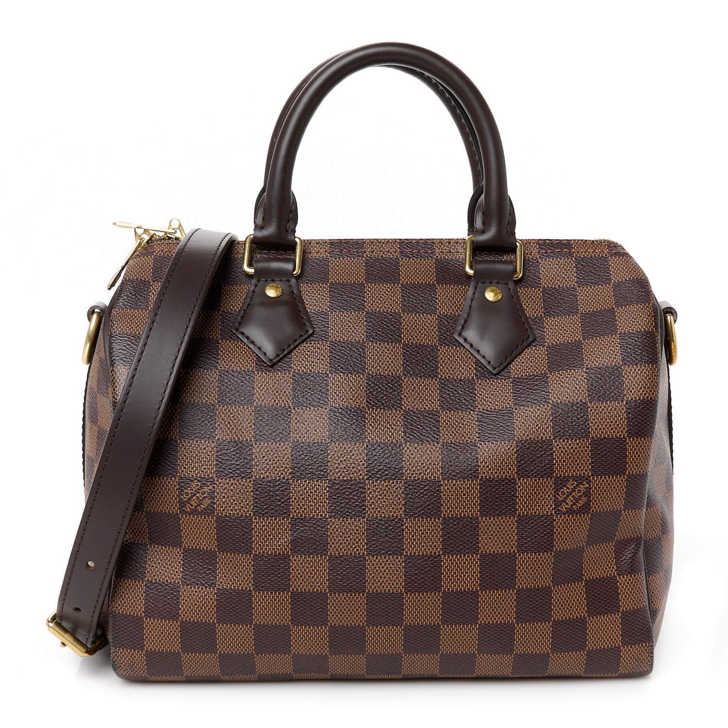 Louis Vuitton Damier Ebene Speedy Bandouliere 25 1 of 13