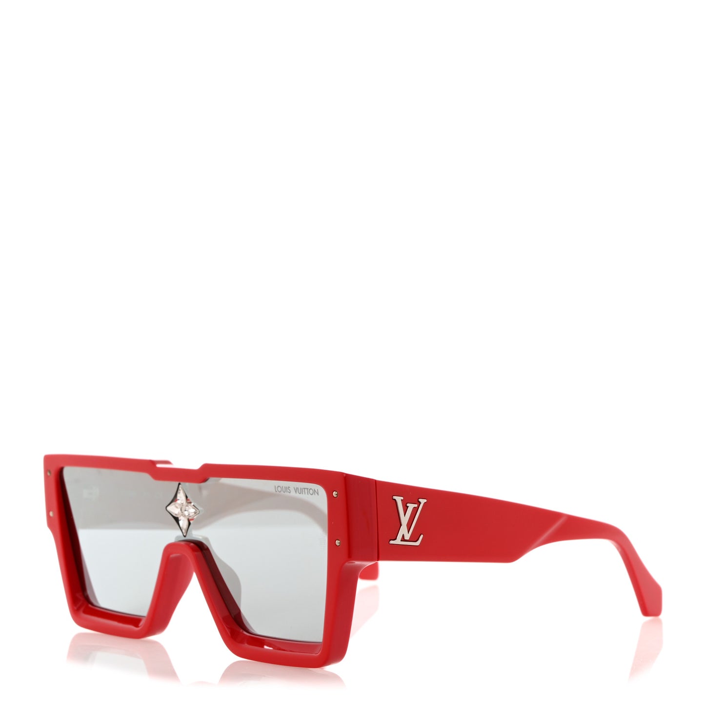 Acetate Swarovski Crystal Cyclone Sunglasses Z1578W Red