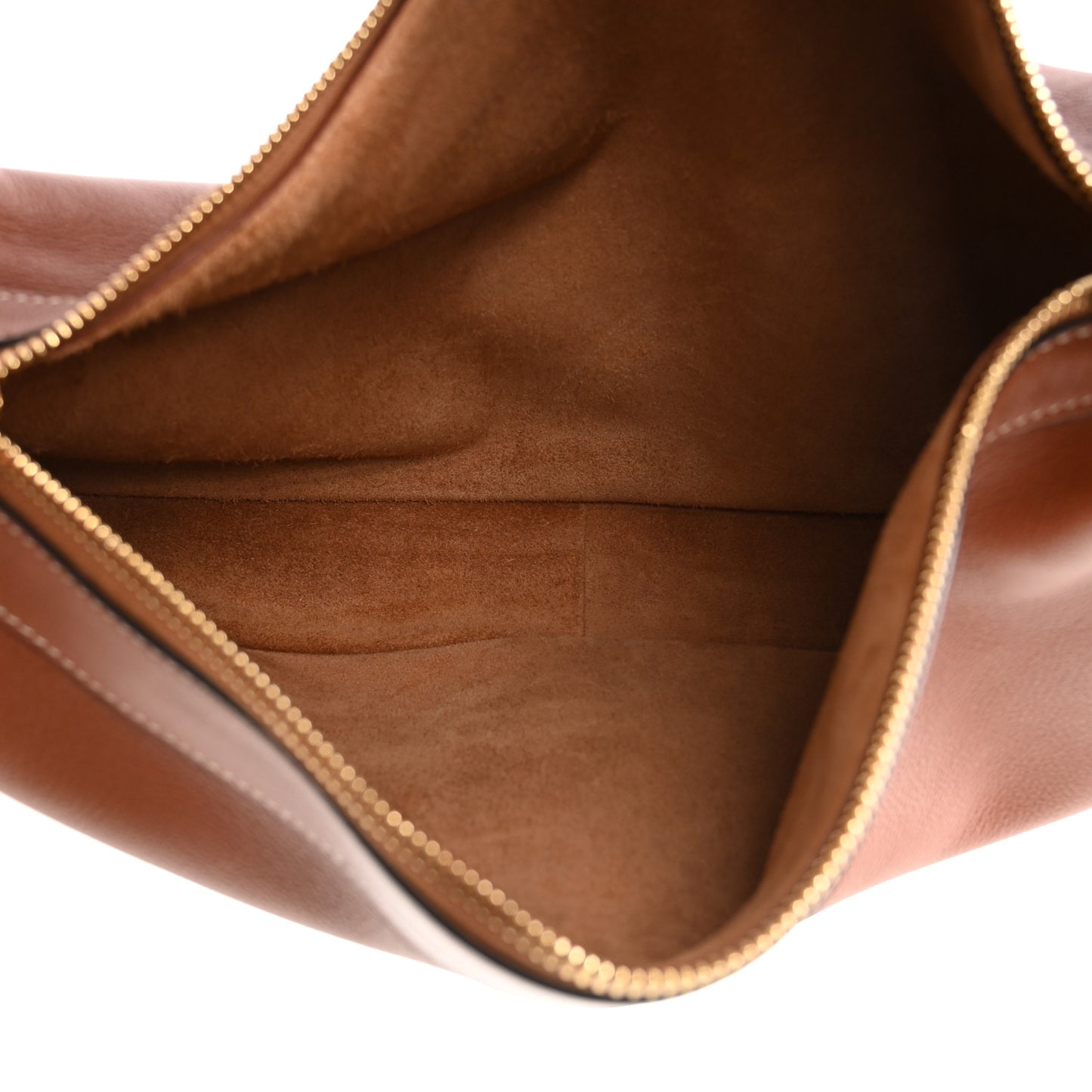 Supple Calfskin Medium Romy Shoulder Bag Tan