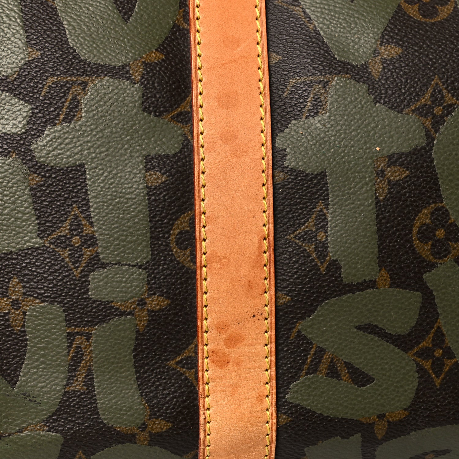 Louis Vuitton Graffiti Keepall 50 Kaki 16 of 18