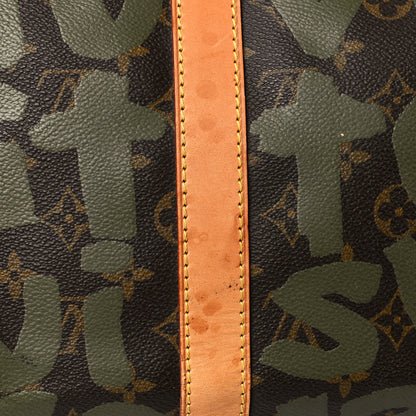 Louis Vuitton Graffiti Keepall 50 Kaki 16 of 18