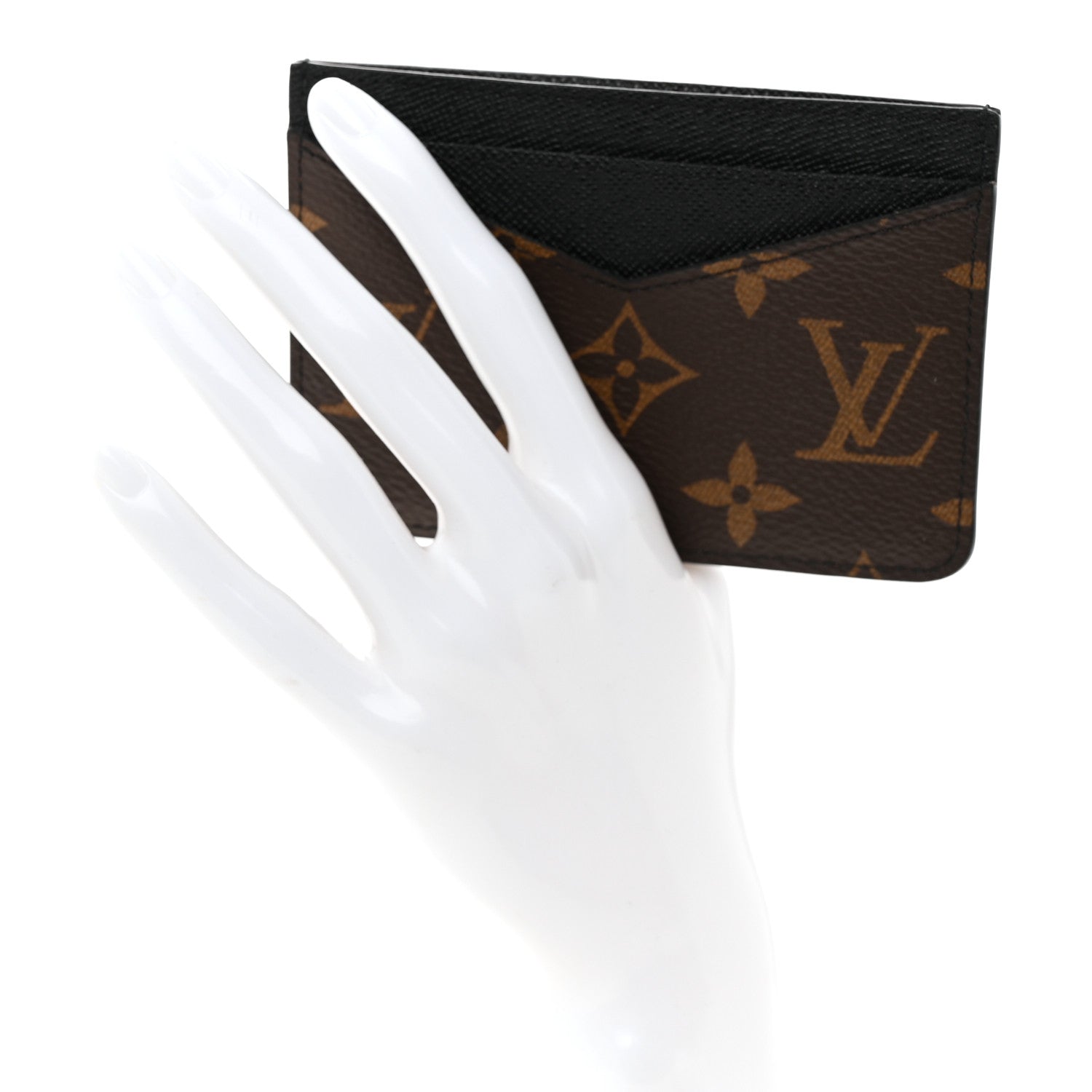 Louis Vuitton Monogram Macassar Neo Porte-Cartes Card Holder 2 of 6