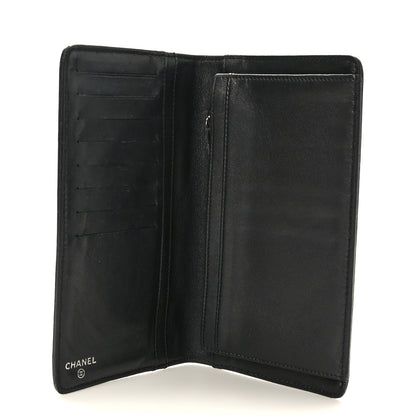 Chanel Lambskin Timeless CC Yen Wallet Black 5 of 11