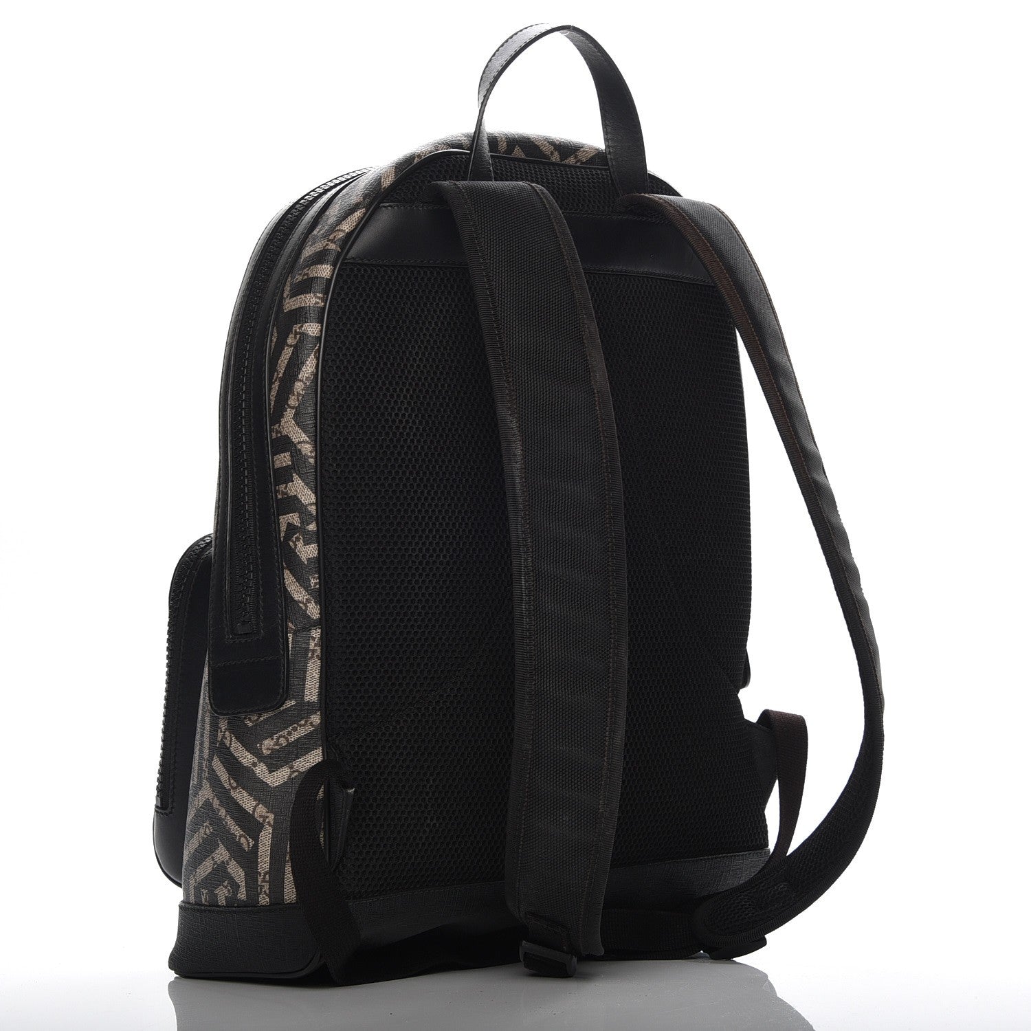 Gucci GG Supreme Monogram Caleido Medium Day Backpack Black 3 of 8