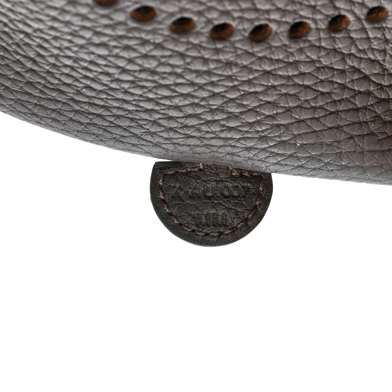 Hermes Taurillon Clemence Evelyne TPM Chocolate 7 of 11