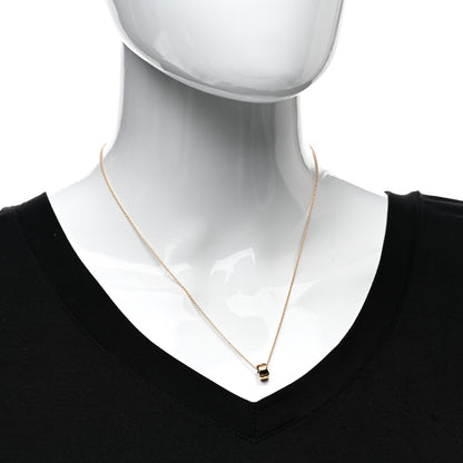 Chanel 18K Yellow Gold Coco Crush Round Pendant Necklace 2 of 5