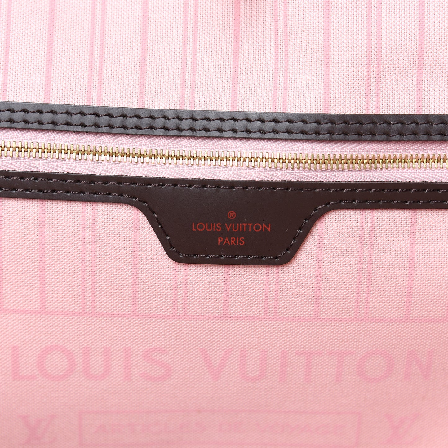 Damier Ebene Neo Neverfull MM Rose Ballerine