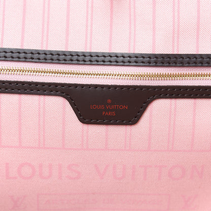 Louis Vuitton Damier Ebene Neo Neverfull MM Rose Ballerine 6 of 10