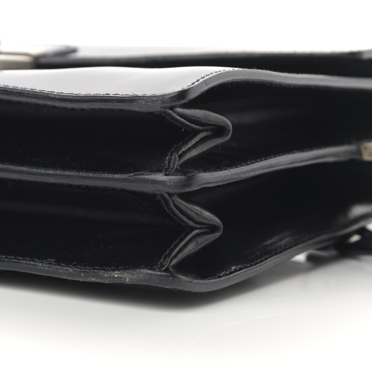 Prada Vitello Sound Shoulder Bag Black 9 of 14