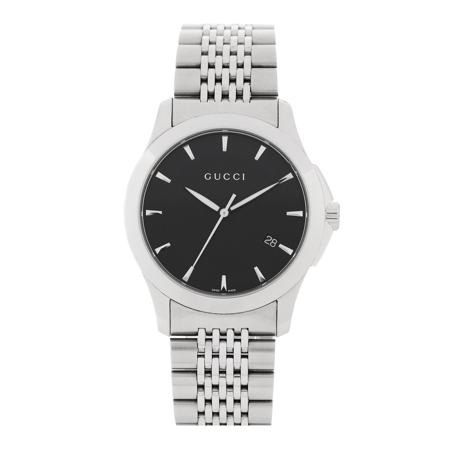 Stainless Steel 38mm G-Timeless Quartz Watch Black