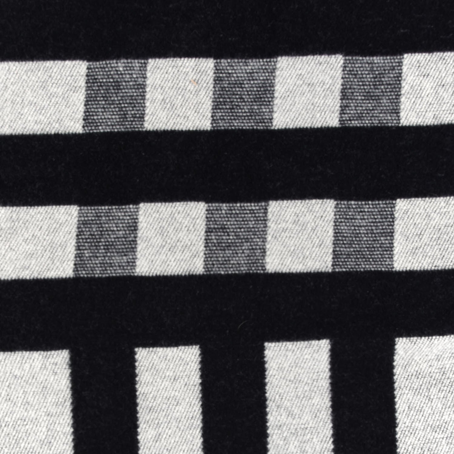Burberry Cashmere Wool Mega Check Cape Scarf Scarf Grey 4 of 4