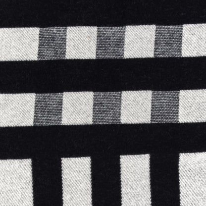 Burberry Cashmere Wool Mega Check Cape Scarf Scarf Grey 4 of 4