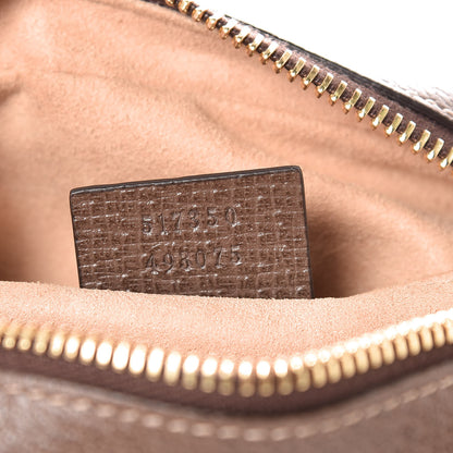 Gucci GG Supreme Monogram Web Mini Ophidia Shoulder Bag Brown 7 of 8