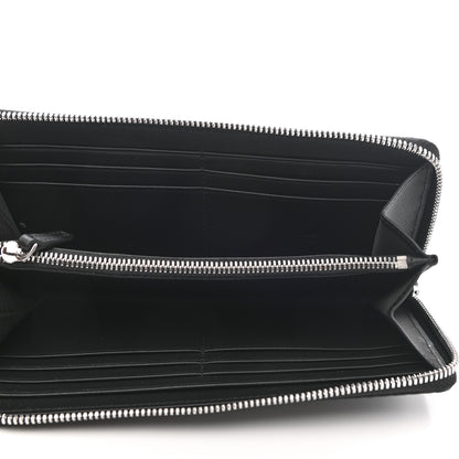 MCM Visetos Large Zip Around Wallet Black 5 of 7
