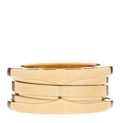 Bulgari 18K Yellow Gold B.Zero1 Three-Band Ring 48 4.5 1 of 6