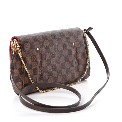 Louis Vuitton Damier Ebene Favorite MM 3 of 11