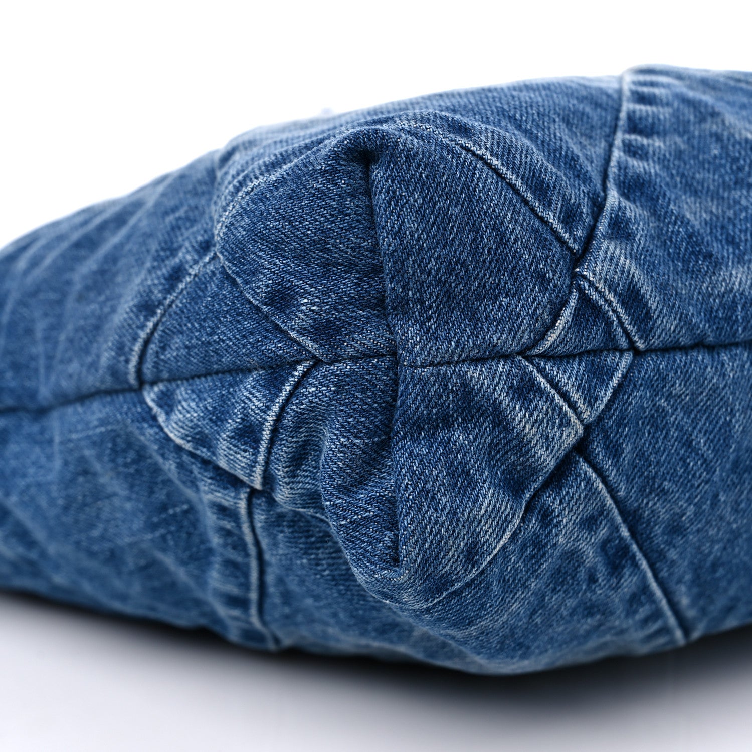 Chanel Denim Quilted Small Chanel 22 Blue 9 of 10