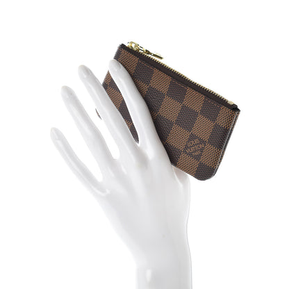 Louis Vuitton Damier Ebene Key Pouch 2 of 9