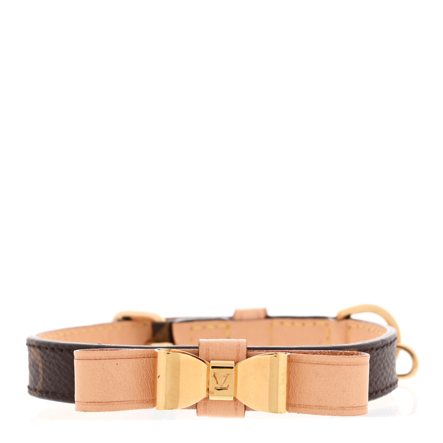 Monogram Baxter Dog Collar XS