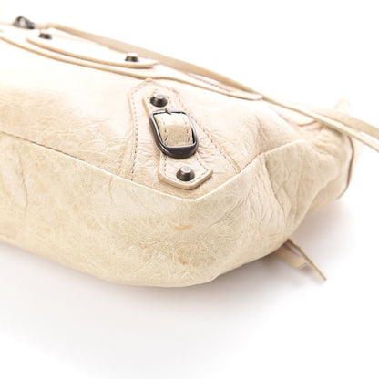 Balenciaga Agneau Classic Hardware Porte Toilette Makeup Clutch Beige 7 of 7